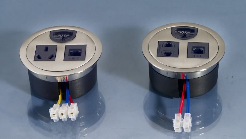 科桌桌面穿線盒KZ-011 科桌桌面穿線盒KZ-011