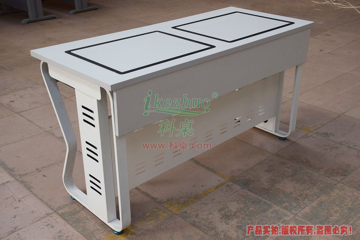 科桌家具,翻轉電腦桌,雙人電腦桌,雙人位金屬腳架帶邊框翻轉電腦桌K16-C 科桌家具,翻轉電腦桌,雙人電腦桌,雙人位金屬腳架帶邊框翻轉電腦桌K16-C